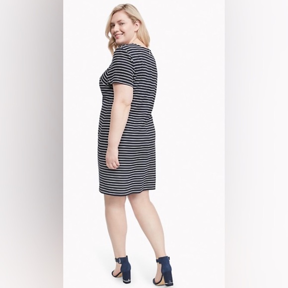 Tommy Hilfiger Plus Nautical Stripe Dress SIZE 14 - Picture 7 of 8